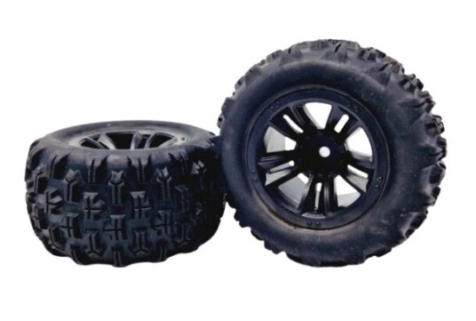 MJX P181300 Tires & Wheel Pre Glued