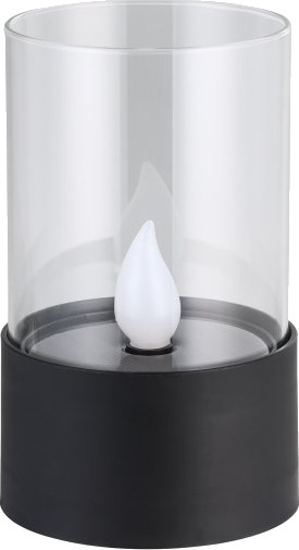 Eglo Solcellelampe Vase H140 Sort/Klar