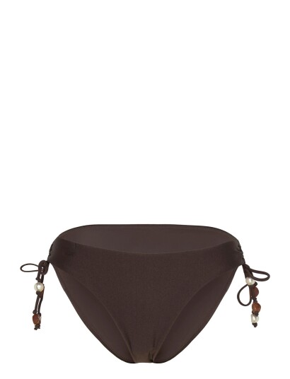 Seafolly Loop Tie Side Pant   Brown   38