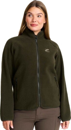 RevolutionRace Canyon Full zip Pile Fleece Dame Forest Night Størrelse:S Dame > Overdeler > Fleece & midlayers