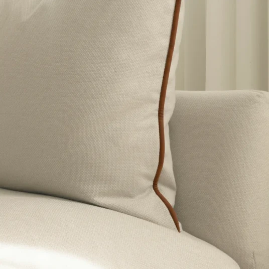 Umage Lounge Around 3 seters sofa Dark Oak/White Sands