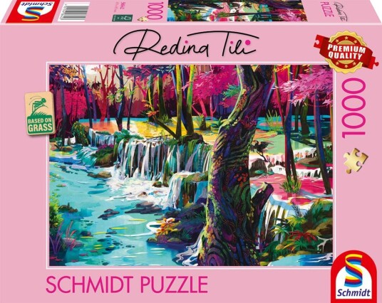Schmidt Spiele 58642 Puslespill 1000 brikker Redina Tili: Path of Fantasy