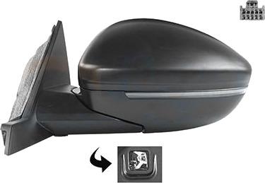 Sidespeil VAN WEZEL 1633825