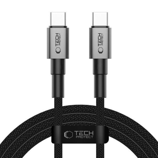 Tech-Protect UltraBoost DNA 60W USB-C Kabel 100 cm Grå