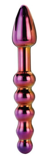 Dream Toys Glamour Glass Ridged Anal Dildo