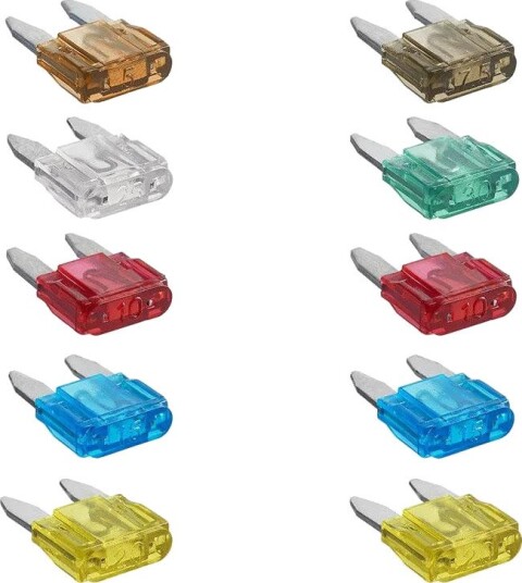 ProPlus Mini Flatsikringer (Assortert) 10 Stk.