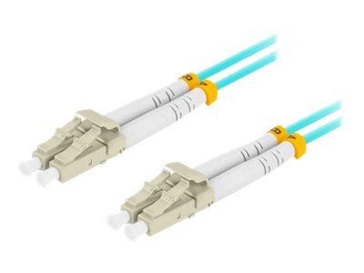 Lanberg - Patchkabel - Lc/Upc Multimodus (Hann) Til Lc/Upc Multimodus (Hann) - 1 M. - 3 Mm - Fiberoptikk - Dupleks - 50 / 125 My - Om3 - Halogenfri - Akvamarin Lanberg - Patchkabel - Lc/Upc Multimodus (Hann) Til Lc/Upc Multimodus (Hann) - 1 M. - 3 Mm - Fiberoptikk - Dupleks - 50 / 125 My - Om3 - Halogenfri - Akvamarin
