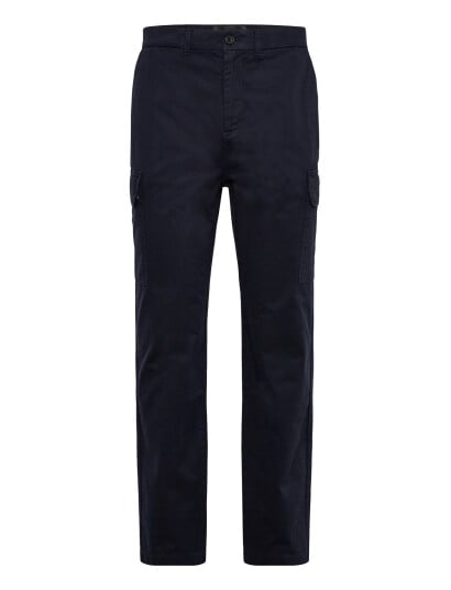 Lyle & Scott Cargo Pocket Trouser   Navy   W30L34