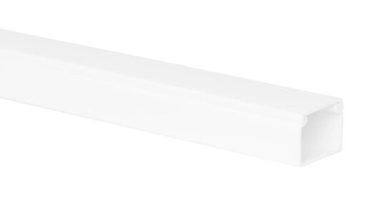 Kabelkanal Hvit 20x17 mm 2 m
