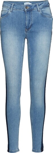 Coster Copenhagen Jeans Slim 7/8 W. Toned Stripe Blue 24