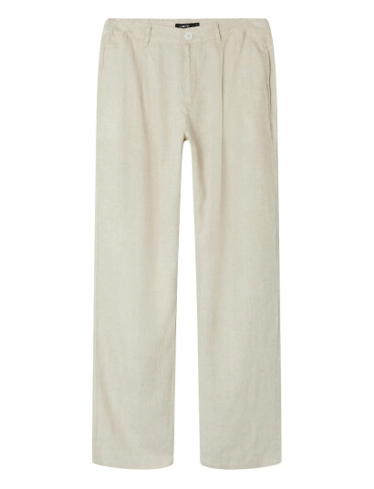 LMTD Nlmfinen Reg Chino Pant - Cream - 146