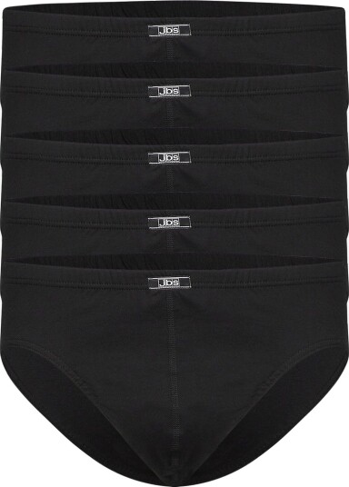 JBS 5-Pack Økologiske Bomulls Mini Slip Truser Svart 3XL