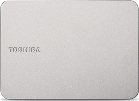 Toshiba Canvio Flex 1TB Ekstern Harddisk USB 3.2 varm sølv