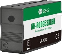 G&G Nh R 0953Xlbk Høy (Xl) Kapasitet Svart 58 Ml 1 Stk 2000 Sider Enkeltpakke