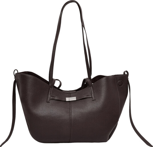 Gina Tricot Detail Strap Tote Bag Burgundy ONE SIZE Gina Tricot Detail Strap Tote Bag Burgundy ONE SIZE