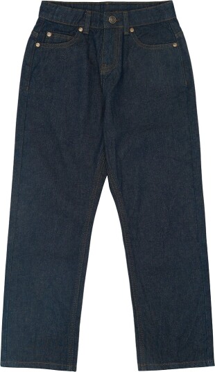 The New Dark Blue Denim Marchall Loose Fit Jeans 7 8 år