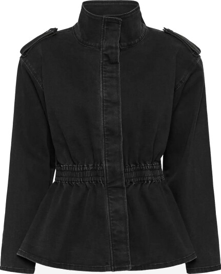My Essential Wardrobe Denim Jacket Mwelodie 170   BLACK WASH   44