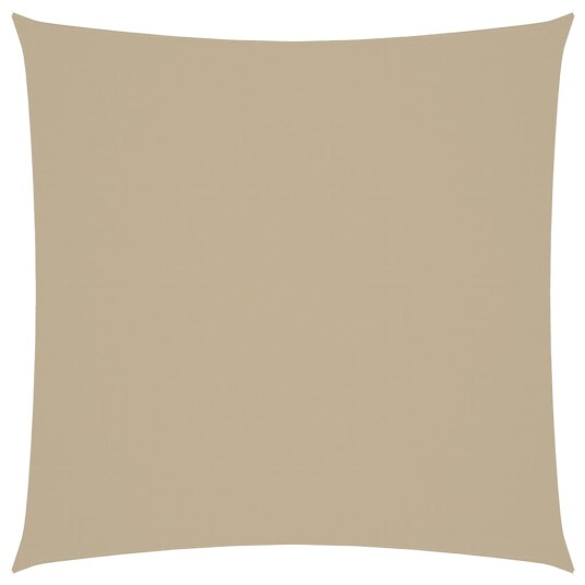 vidaXL Solseil oxfordstoff kvadratisk 4,5x4,5 m Beige