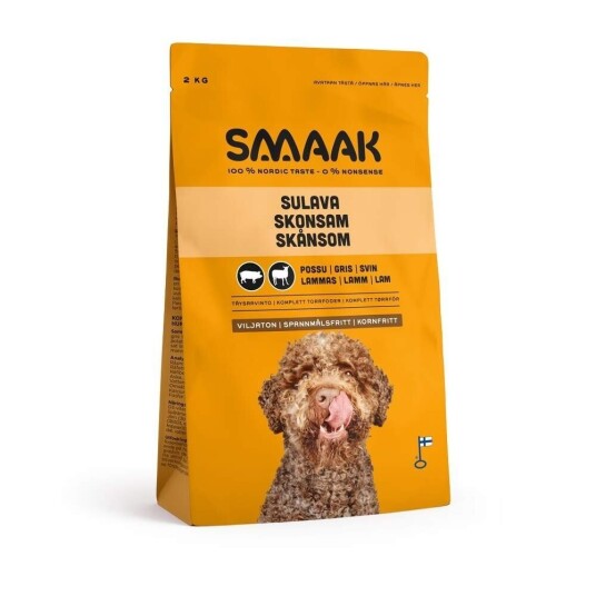 Smaak Dog Adult Grain Free Lam (2 kg)