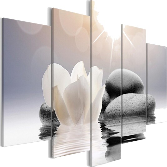 Bilde Natural Lightness 5 Parts Wide 100x50 Artgeist sp. z o. o.