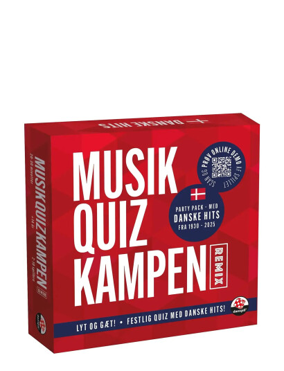Danspil Musikk Quizkamp - Festlig Barnespill med Danske Hits