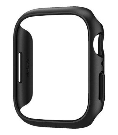 Spigen Thin Fit 45mm Bumper til Smartklokke - Sort Spigen Thin Fit 45mm Bumper til Smartklokke - Sort