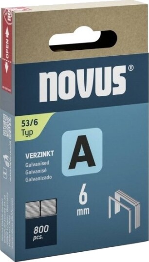 Novus Novus Tools Fine Wire Stifter Type 53 800 Stk. 6 X 11,3 Mm Novus Novus Tools Fine Wire Stifter Type 53 800 Stk. 6 X 11,3 Mm