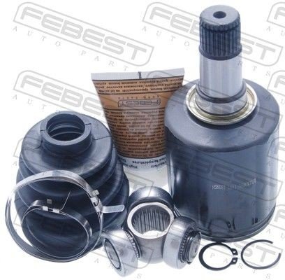 Febest Drivknute drivaksel FEBEST 1611 169CVTLH
