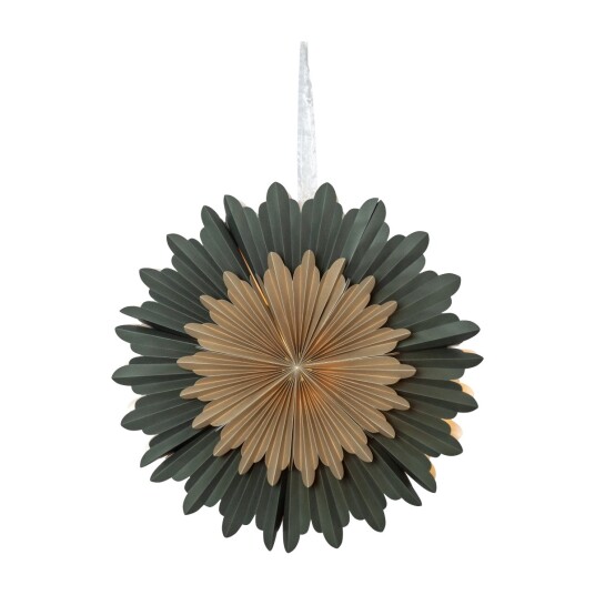 STAR TRADING CRYSTAL PAPIRSTJERNE GRØNN 501-90