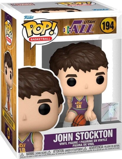 Northix NBA Utah Jazz Pop Figur John Stockton samleleketøy