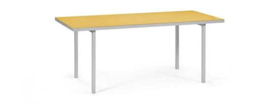 Valerie Objects Spisebord i Aluminium 180x85 cm Gul Valerie Objects Spisebord i Aluminium 180x85 cm Gul