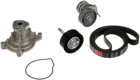 Vannpumpe + kileremsett GATES KP76PK1735 Vannpumpe + kileremsett GATES KP76PK1735