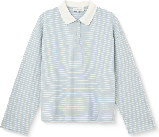 STUDIO FEDER Pauline Polo   Blue   XS