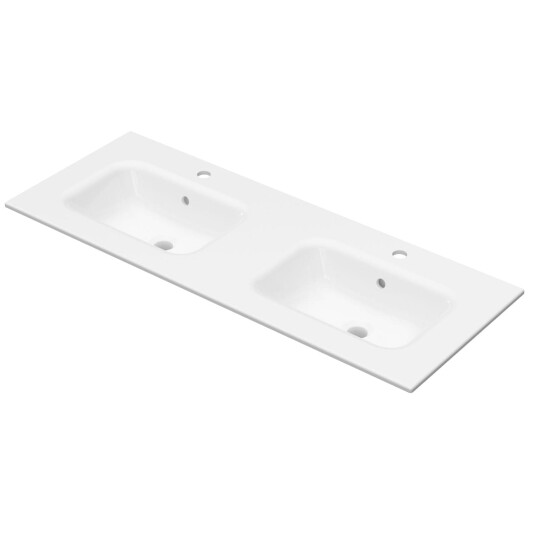 Linn Bad Tor Møbel Hvit 120cm Dobbel
