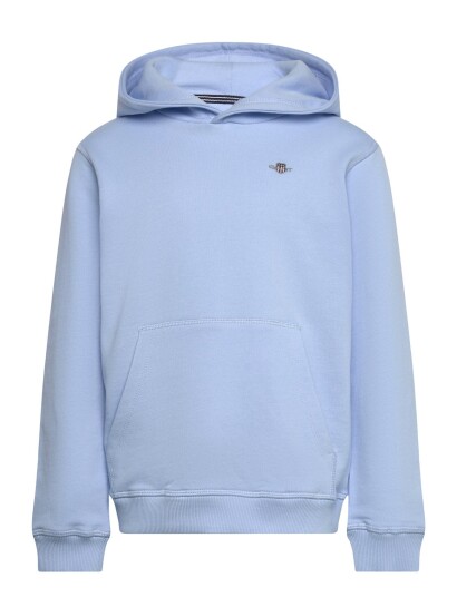 Gant Kids Shield Hoodie Blue 128