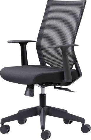 Kontorstol W 101 Kontorstol, Svart - Ekskl. Armlener