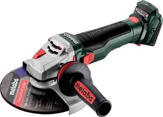 Metabo Vinkelsliper Wb 18 Ltx 15-180 Bl Q Uten Batteri Og Lader