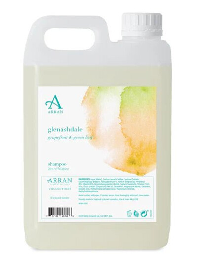 Arran Sense of Scotland Glenashdale Grapefruit og Green Leaf Shampoo 2 l Refill