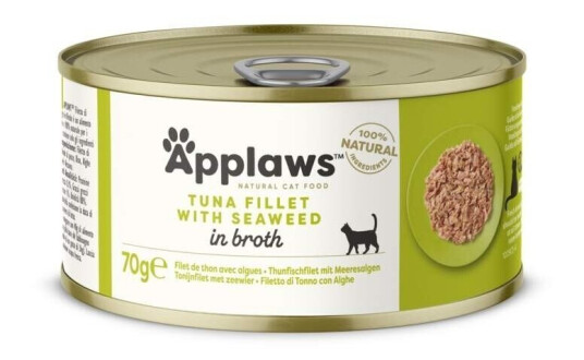 Applaws Cat Tunfiskfilet Og Sjøgress 70 Gram Applaws Cat Tunfiskfilet Og Sjøgress 70 Gram
