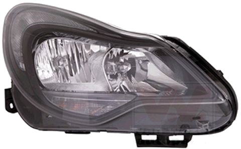 VAN WEZEL 3709962V Frontlykter
