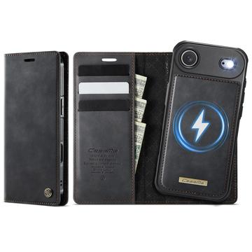 Caseme iPhone Air C49 2 i 1 avtakbar lommebokveske   MagSafe kompatibel RFID   Svart