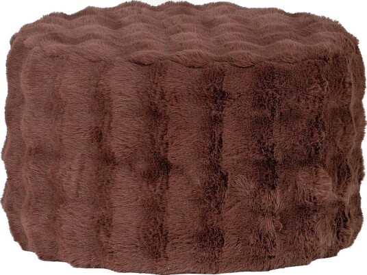 WOOOD Oven Pouf Lav Brun