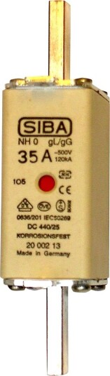 Siba Knivsikring 2000213.160 NH0, Gl/Gg 160 A