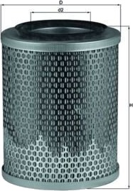 MAHLE LX 196 Luftfilter MAHLE LX 196 Luftfilter