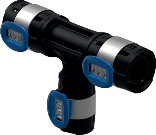 Geberit Flowfit T-Stykke 32x25mm PPSU til Hydraulikk