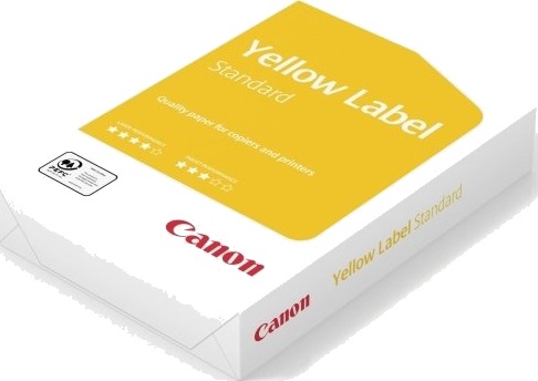 Canon Yellow Label Standard Wop512   104 Mikroner   Hvit   A4 210 X 297 Mm   80 G/M²   500 Ark Papir