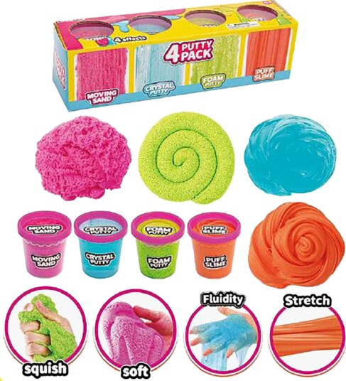 Suntoy Klemmeleire 4-Pakk