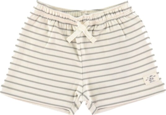 Sofie Schnoor Shorts Bomull/Viskose Dusty Green Sofie Schnoor 68 Shorts Grønn Hvit 62