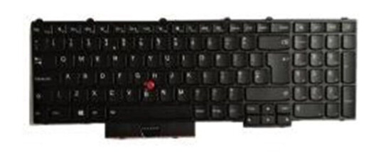 Lenovo Chicony - Brbart tastatur - til utskifting - Engelsk - Storbritannia - Svart