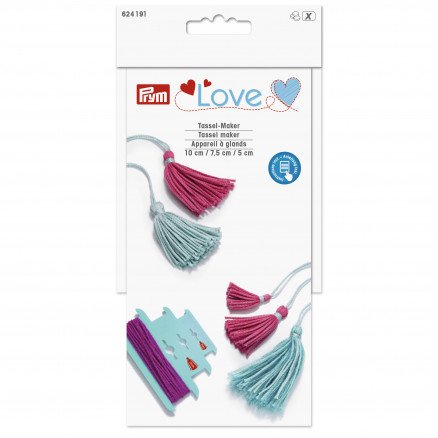 Prym Love Pompon Maker for 3 forskjellige størrelser